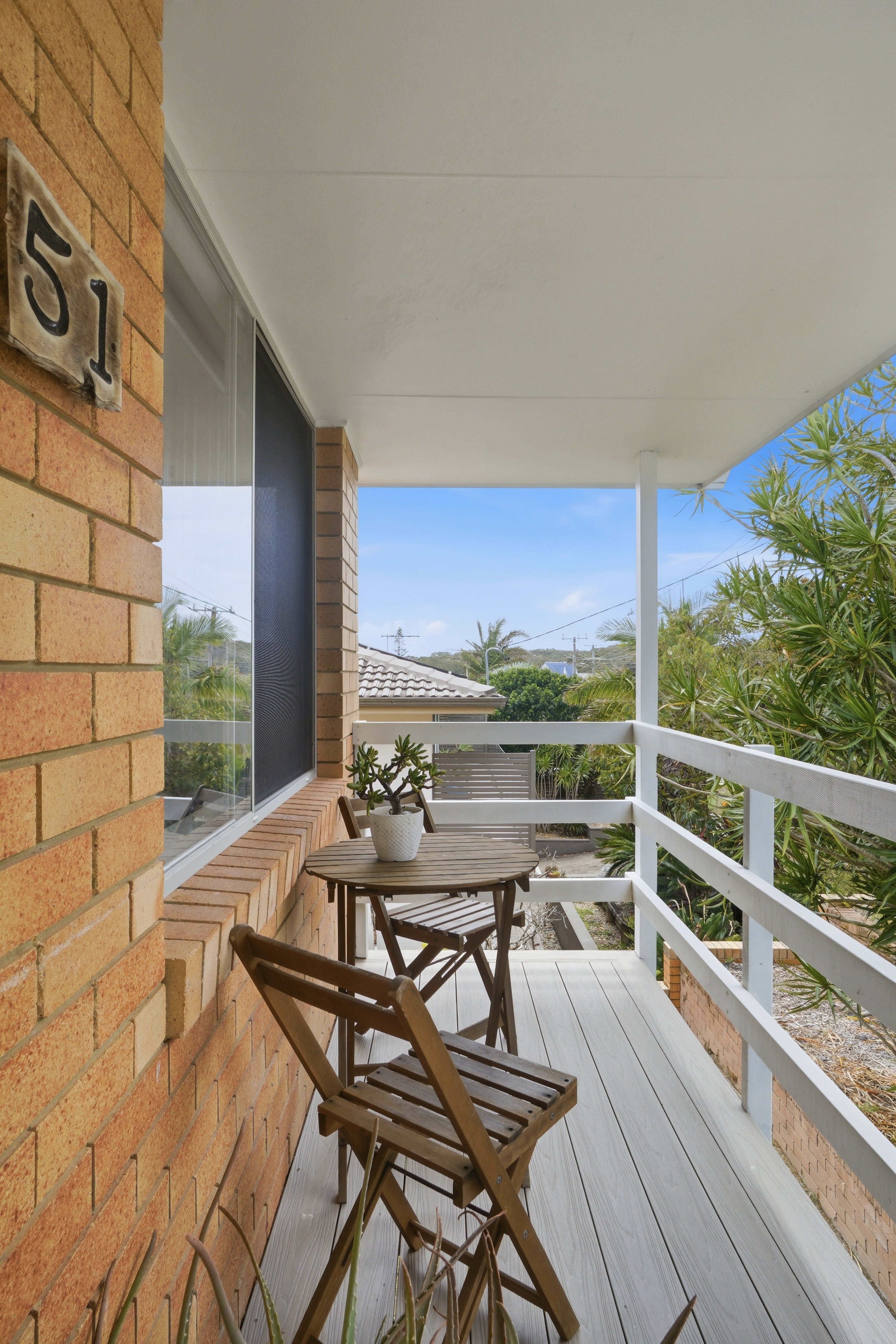 Forster coastal balcony